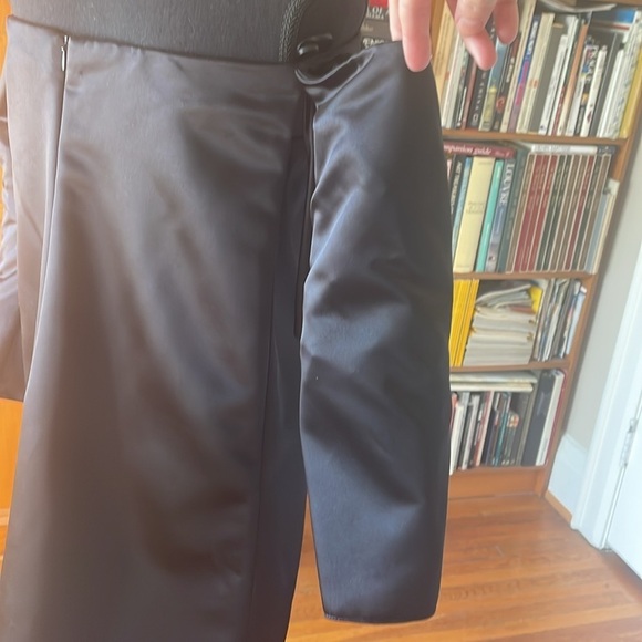 🔥Zara Black Sateen Off-the-Shoulder Top Size Medium🔥 🥳 - Picture 7 of 13